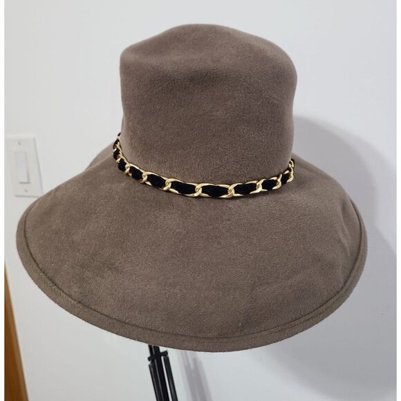 Eric Javits Women\'s Wide Brim Fedora Hat Gray One Size main image 5